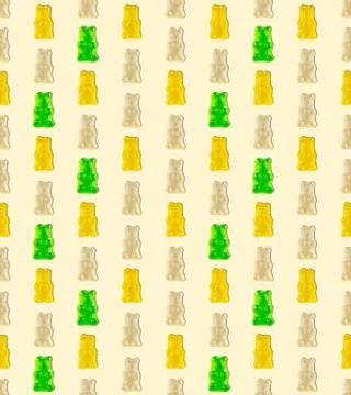 Spring. Colors.  sweetness.  candy. Pattern without seams Stock Illustration