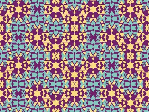 Spring. Colors. triangle.  ornament. Pattern without seams Stock Illustration
