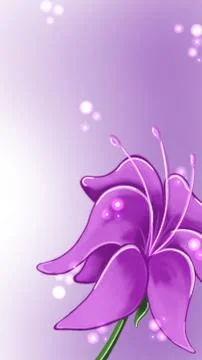 Spring comes time to blossom Stock Illustration