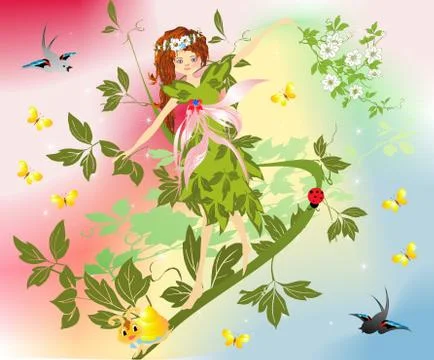 Spring is coming Illustrazione stock