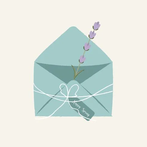 Spring is Coming Stock Illustration