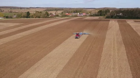 Spring Cultivations UK Stock Footage 152410255