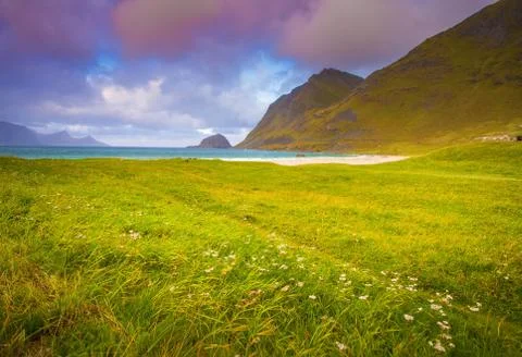 Spring day in Norway Foto stock