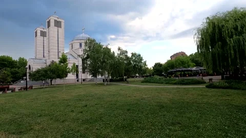 Spring day in the park Stock Footage 155718788