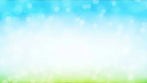 Spring defocused sky grass blur, green blue bokeh natural background. Light Stock Footage 84785153