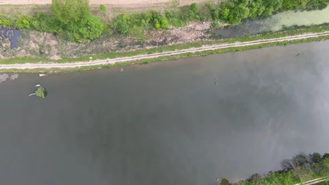 Spring Drone View of Provartenika Rock Formation in Iskar Gorge, 2019 BG Stock Footage 323382927