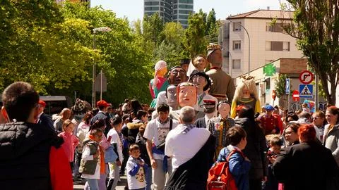 Spring festivals in Spain Stock Photos