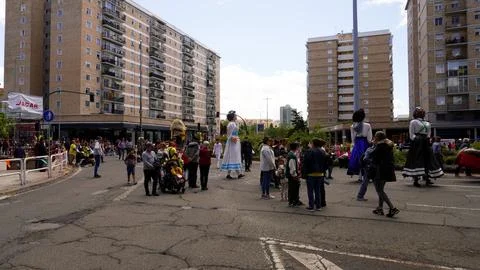 Spring festivals in Spain Stock Photos