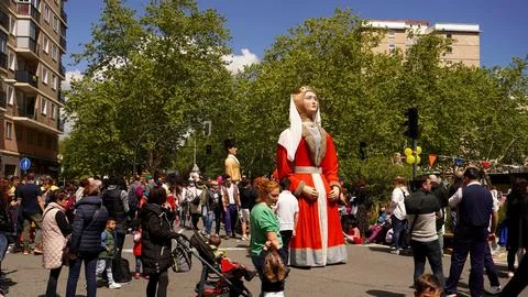 Spring festivals in Spain Stock Photos