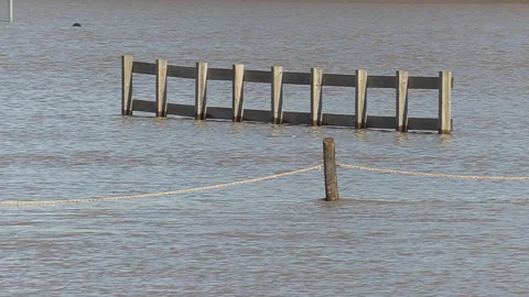Spring flooding during record warm temperatures and weather conditions Видео 150312884
