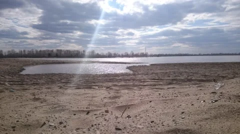 Spring floods Stock Footage 49509132