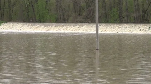 Spring Floods Stock Footage 54755502