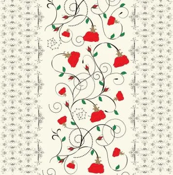 Spring floral background Illustrazione stock