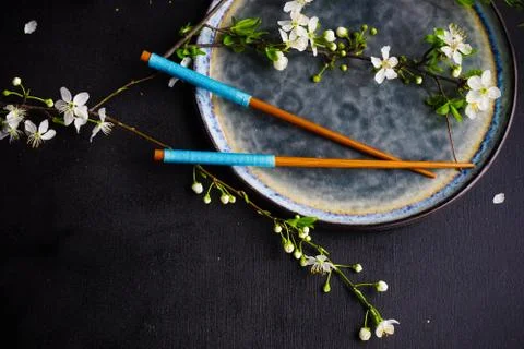 Spring floral concept Stock Photos