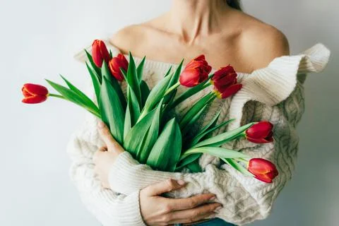Spring floral concept. Stock Photos