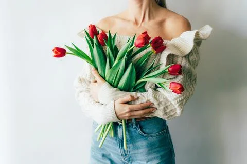Spring floral concept. Stock Photos
