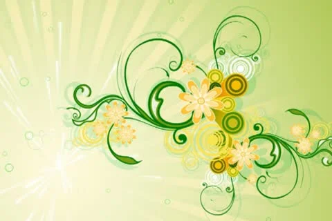 Spring Flourish Background 01 Stock Footage 10870802