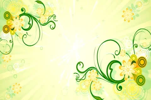 Spring Flourish Background 02 Widescreen Stock Footage 10870881