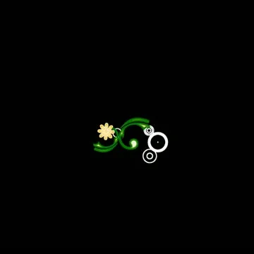 Spring Flourish Motion Design Element 02 HD Video stock 10870737