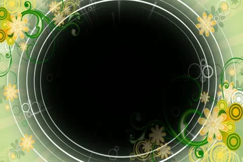 Spring Flourish Overlay Widescreen Stock Footage 10870886