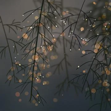 Spring Flower Abstract Background Stock Illustration