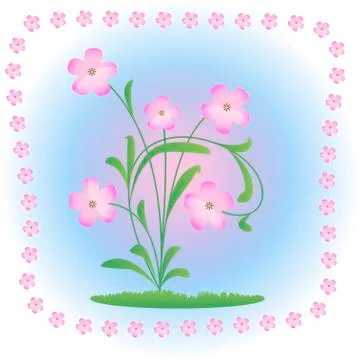 Spring flower 스톡 일러스트