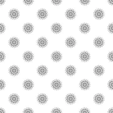 Spring flower pattern seamless Stock Illustration