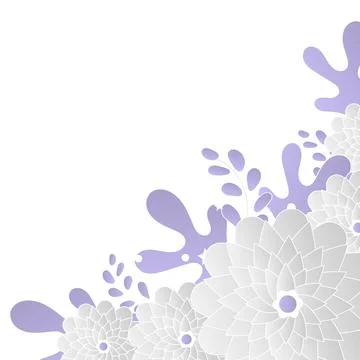 Spring Flower Vector Cartoon Illustration on the White Background Stock Illustration