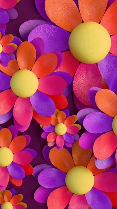 Spring flowers background Stock Footage 301999154