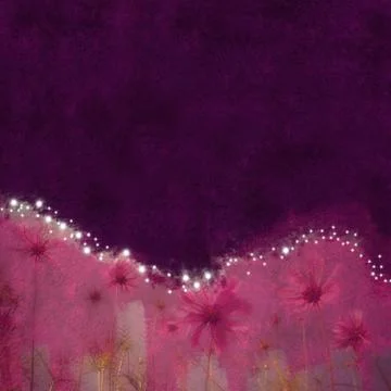 Spring flowers background Stock Illustration