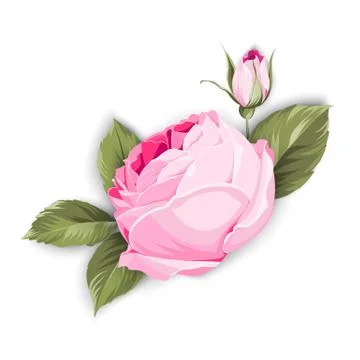 Spring flowers bouquet. Stock Illustration