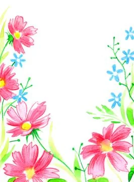 Spring flowers Illustrazione stock