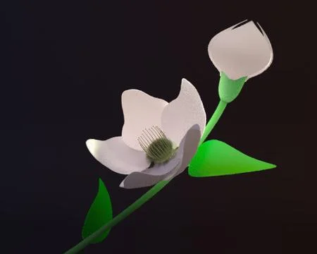 Spring. Flowers. Stock Illustration