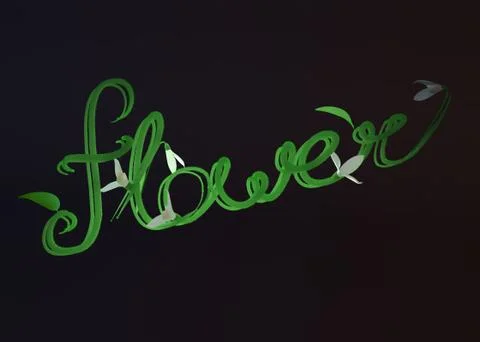 Spring. Flowers. Stock Illustration