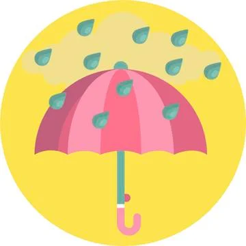 Spring Flowers Well-Crafted Pixel Perfect Vector Flat Icons Stock Illustration