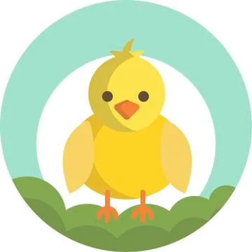 Spring Flowers Well-Crafted Pixel Perfect Vector Flat Icons Illustrazione stock