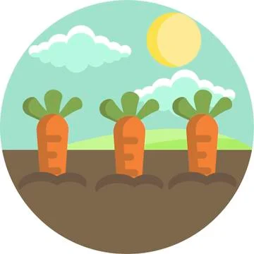 Spring Flowers Well-Crafted Pixel Perfect Vector Flat Icons Stock Illustration