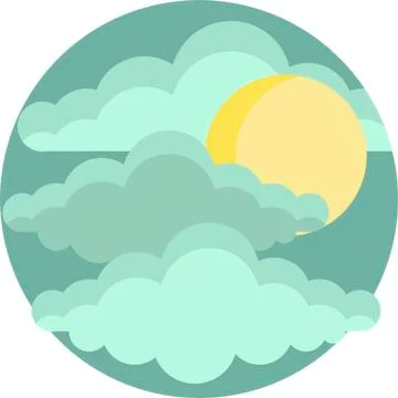 Spring Flowers Well-Crafted Pixel Perfect Vector Flat Icons Stock Illustration