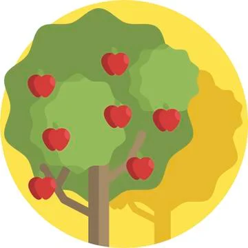 Spring Flowers Well-Crafted Pixel Perfect Vector Flat Icons Stock-Illustration