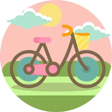Spring Flowers Well-Crafted Pixel Perfect Vector Flat Icons Stock Illustration