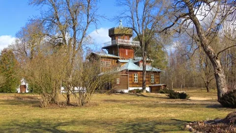 Spring, forest, and ice on the river 44 Stock Footage 250512523