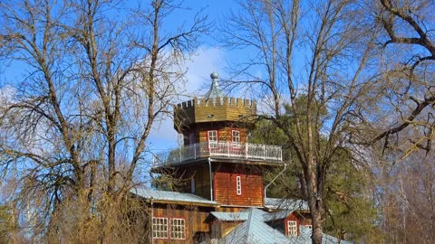 Spring, forest, and ice on the river 45 Stock Footage 250512553