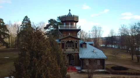 Spring, forest, and ice on the river 82 Stock Footage 250514447