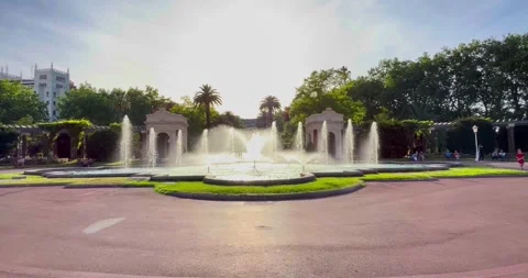 Spring Fountain Video stock 240178470