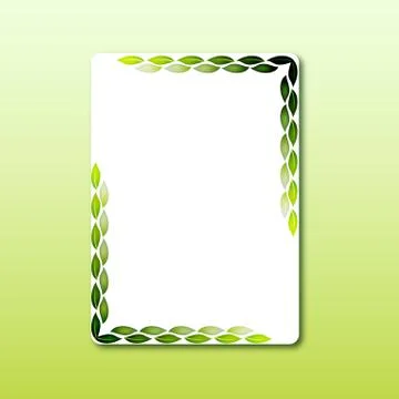 Spring frame Stock Illustration