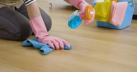 Spring general or regular clean up. Stock Footage 102117111