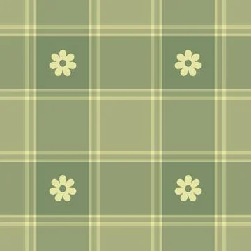 Spring gingham pattern, seamless checked plaids. Pastel vichy background fo.. Stock Illustration