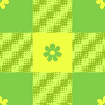 Spring gingham pattern, seamless checked plaids. Pastel vichy background fo.. Stock Illustration