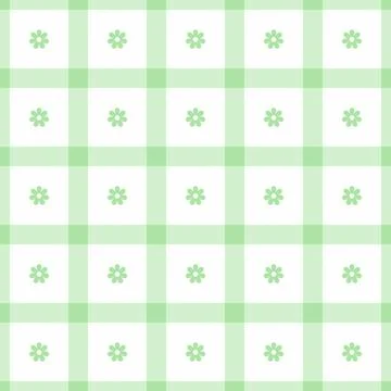 Spring gingham pattern, seamless checked plaids. Pastel vichy background fo.. Illustrazione stock