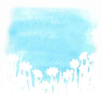 Spring grass Stock Illustration